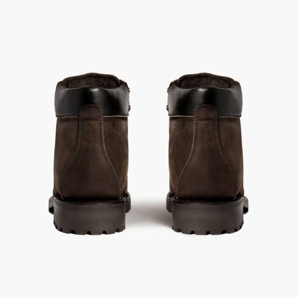 Thursday Jasper Commander Boot Brown Leather Hiker Boots with Black Laces main image 9